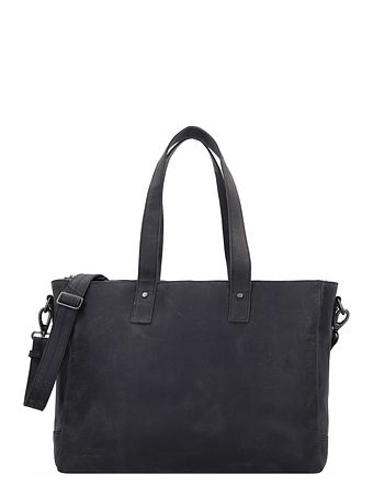 Plevier Shopper taske læder 41 cm laptop-rum