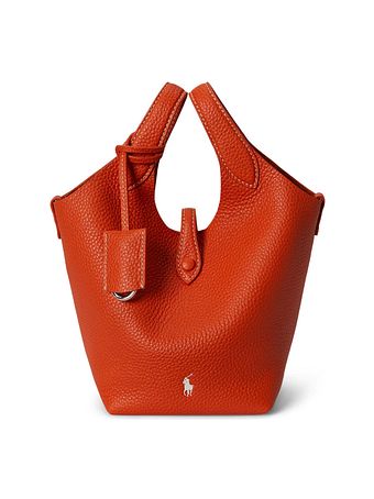 POLO RALPH LAUREN Polo Play Bolso Piel natural 25 cm