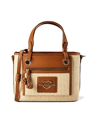 Love Moschino Straw Chic Kabelka 28 cm