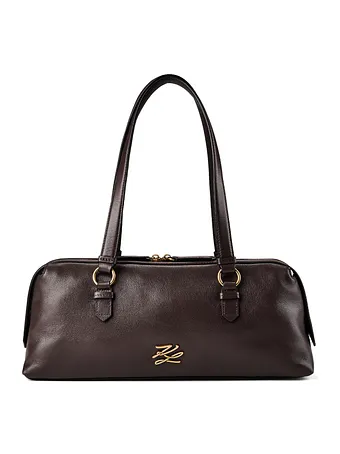 Karl Lagerfeld Autograph Bolsa de hombro Piel natural 35 cm Karl Lagerfeld Autograph Bolsa de hombro Piel natural 35 cm