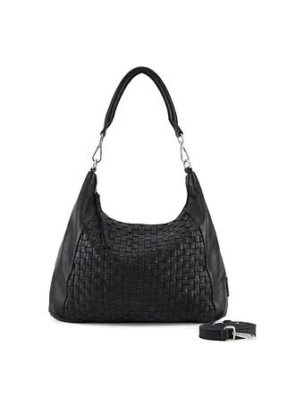 FredsBruder Calm Weave Bolsa de hombro Piel natural 38 cm FredsBruder Calm Weave Bolsa de hombro Piel natural 38 cm