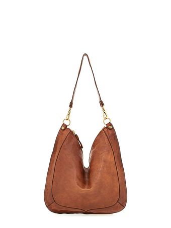 Campomaggi Mogano Skuldertaske Læder 44 cm