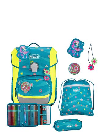 Scout Neo Skoleransel-sæt 4-delt