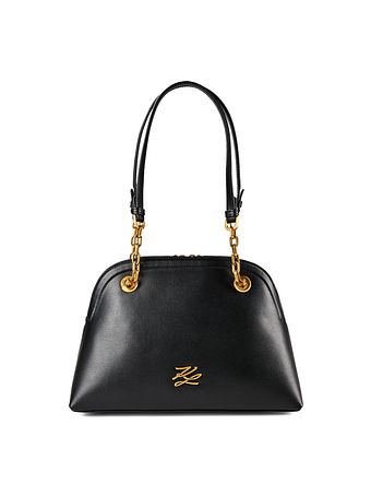 Karl Lagerfeld Autograph Skuldertaske Læder 25 cm