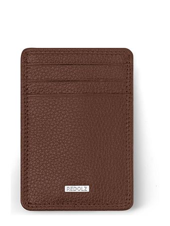 Redolz Leather Essentials kreditkortholder RFID-læder 7 cm med pengeclips Redolz Leather Essentials kreditkortholder RFID-læder 7 cm med pengeclips