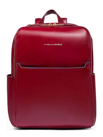 Piquadro Blue Square Daypack RFID-beskyttelse Læder 37 cm Laptoprum