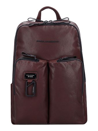 Piquadro Harper-rygsæk RFID-læder 40 cm rum til bærbar computer