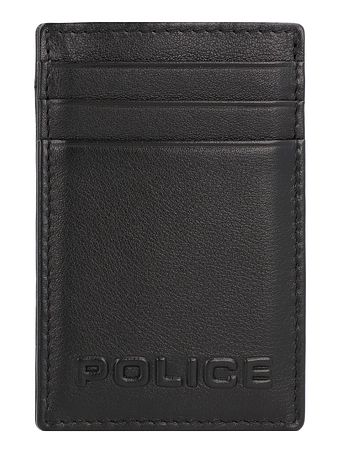 Police PT389-08536 Kreditkortholder i læder 7 cm med pengeclips