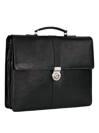 Leonhard Heyden Bergamo dokumentmappe læder 40 cm rum til bærbar computer