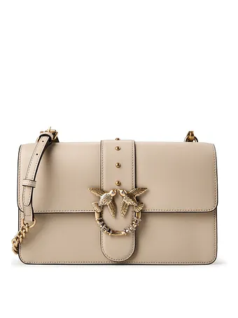 PINKO Love One Crossbody-laukku Nahka 27 cm PINKO Love One Crossbody-laukku Nahka 27 cm