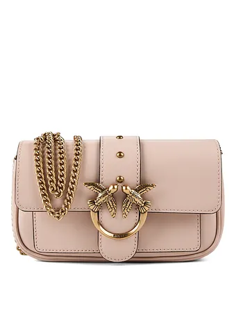 PINKO Love One Crossbody-väska Läder 20 cm PINKO Love One Crossbody-väska Läder 20 cm