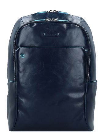 Piquadro Blue Square rygsæk læder 43 cm laptoprum
