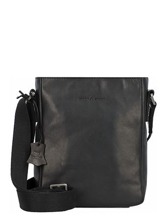 Greenburry Pure Black Skuldertaske Læder 17 cm Greenburry Pure Black Skuldertaske Læder 17 cm