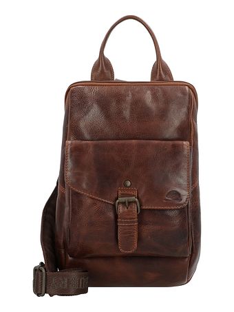 Greenburry Rugged Skuldertaske Læder 23 cm
