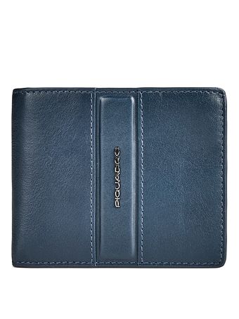 Piquadro Victor Portafoglio Protezione RFID Vera Pelle 11 cm Piquadro Victor Portafoglio Protezione RFID Vera Pelle 11 cm