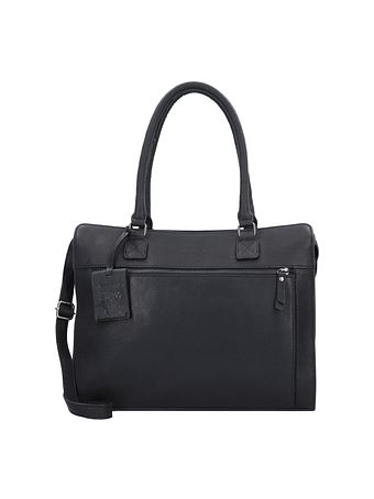 Burkely Antik Avery skuldertaske læder 35,5 cm rum til bærbar computer