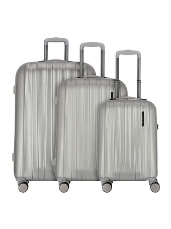 Polestream Moonrock 4 kolečka Sada kufrů 3-dílný s roztažitelným záhybem