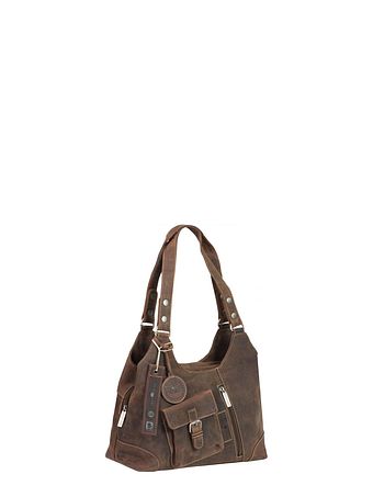 Greenburry Vintage Revival Vol. 1 skuldertaske i læder 31 cm