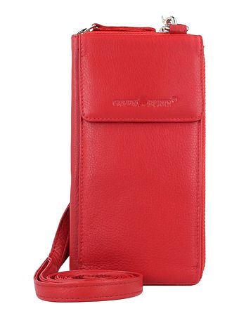 Greenburry Nappa mobiltaske i RFID-læder 8 cm