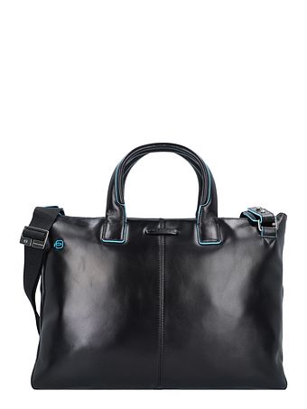 Piquadro Blue Square dokumentmappe læder 42 cm laptoprum Piquadro Blue Square dokumentmappe læder 42 cm laptoprum