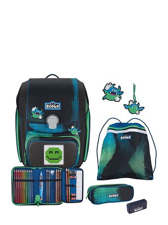 Scout Genius Movie Star Skoleransel-sæt 5-delt