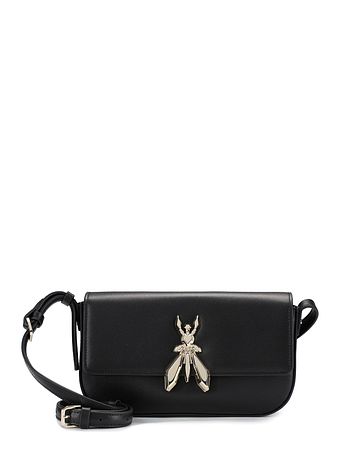 Patrizia Pepe Essential Fly Skuldertaske Læder 22 cm