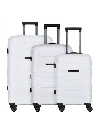 Polestream Strz by Asteroid 4 kolečka Sada kufrů 3-dílný s roztažitelným záhybem