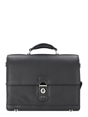 Alassio Monza dokumentmappe læder 38 cm rum til bærbar computer