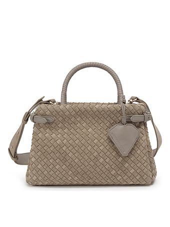 LES VISIONNAIRES Issac Weave Håndtaske Læder 31 cm