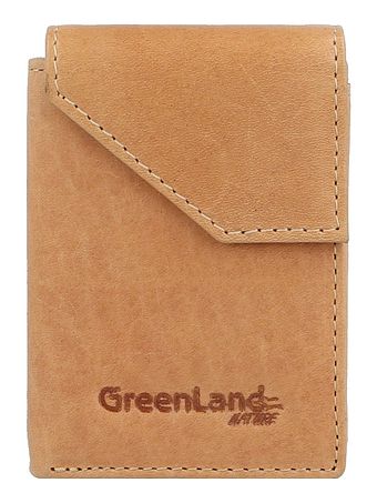 Greenland Nature Pung RFID læder 7 cm Greenland Nature Pung RFID læder 7 cm