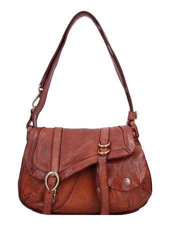 Campomaggi Skuldertaske i læder 24 cm