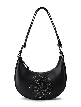Karl Lagerfeld Circle Skuldertaske Læder 28 cm Karl Lagerfeld Circle Skuldertaske Læder 28 cm