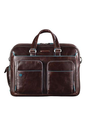 Piquadro Blue Square dokumentmappe læder 41 cm laptoprum