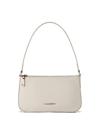 Lazarotti Bologna Leather Pochette skuldertaske i læder 22 cm