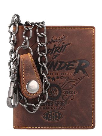 Greenburry Racing Collection Memphis pung RFID læder 10 cm