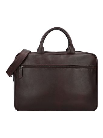 Dermata Kuffert i læder med 40 cm rum til bærbar computer