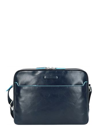 Piquadro Blå firkantet dokumentmappe 22 cm