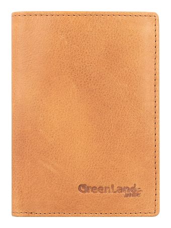 Greenland Nature GreenLand NATURE Pung RFID-beskyttelse Læder 9 cm