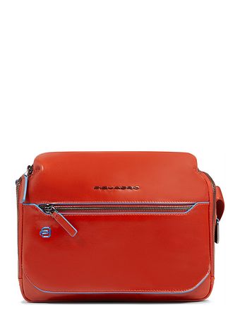 Piquadro Blue Square Skuldertaske Læder 27 cm