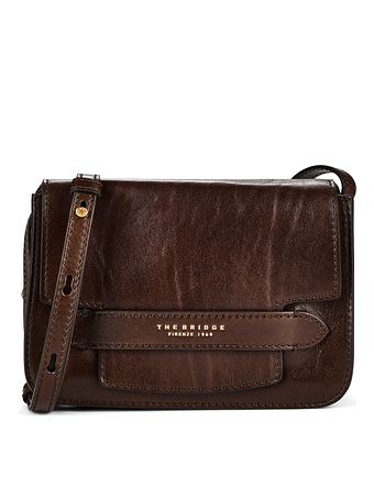 The Bridge Lucrezia Bolsa de hombro Piel natural 18 cm The Bridge Lucrezia Bolsa de hombro Piel natural 18 cm
