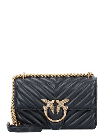PINKO Love One Skuldertaske Læder 21 cm