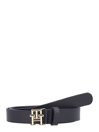 Tommy Hilfiger TH Logo Bælte Læder Tommy Hilfiger TH Logo Bælte Læder