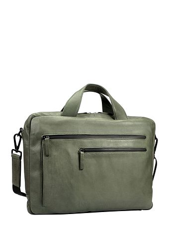 Leonhard Heyden Den Haag dokumentmappe læder 38 cm rum til bærbar computer