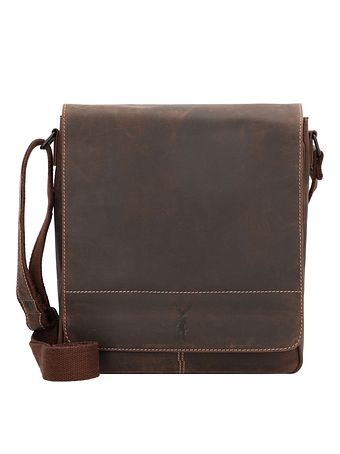 Jack Kinsky Baltimore 4 axelremsväska läder 28 cm