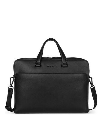 bugatti Black Dokumenttaske Læder 38 cm Laptoprum