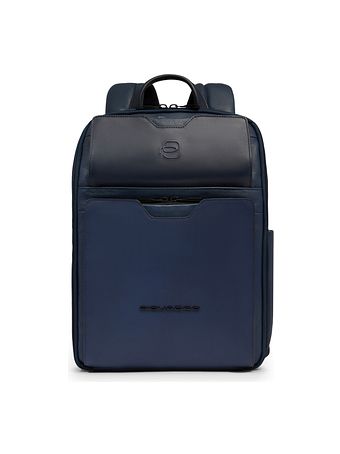 Piquadro Ael Daypack Læder 37 cm Laptoprum
