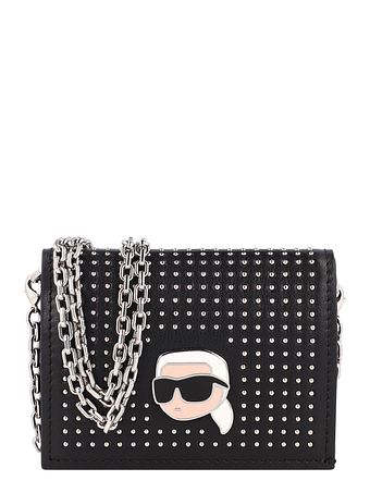 Karl Lagerfeld Ikonik 2.0 Clutch pung Læder 11 cm