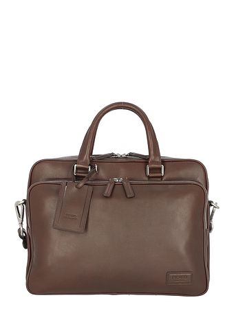 Picard Autentisk dokumentmappe i læder med 38 cm rum til bærbar computer