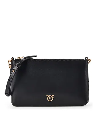 PINKO Flat Horizontal Mini Clutch Læder 19.5 cm