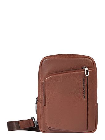 Piquadro Cronus Skuldertaske Læder 18 cm Piquadro Cronus Skuldertaske Læder 18 cm
